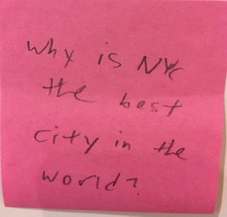 Why is NYC the best city in the world?