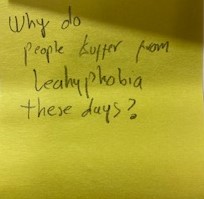 Why do people suffer from Leahyphobia these days?