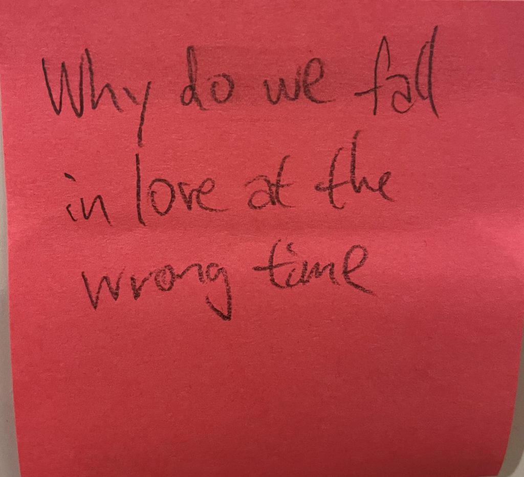 why-do-we-fall-in-love-at-the-wrong-time-the-answer-wall