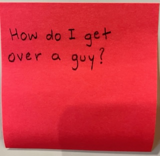 How do I get over a guy? – The Answer Wall