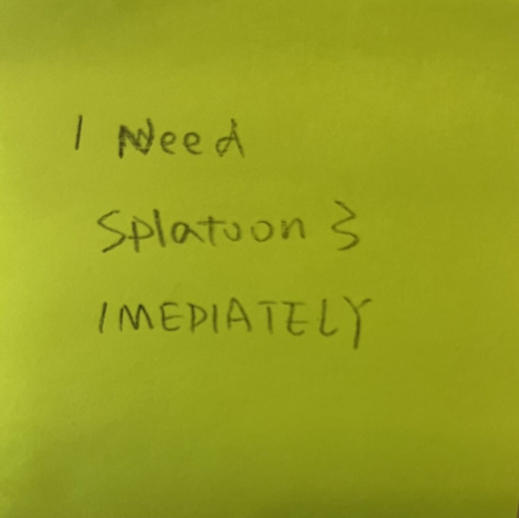 I Need Splatoon 3 IMEDIATELY