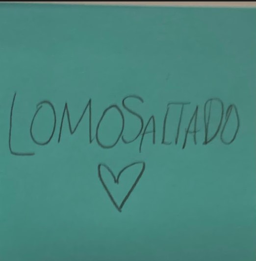 Lomo Saltado (drawn heart)