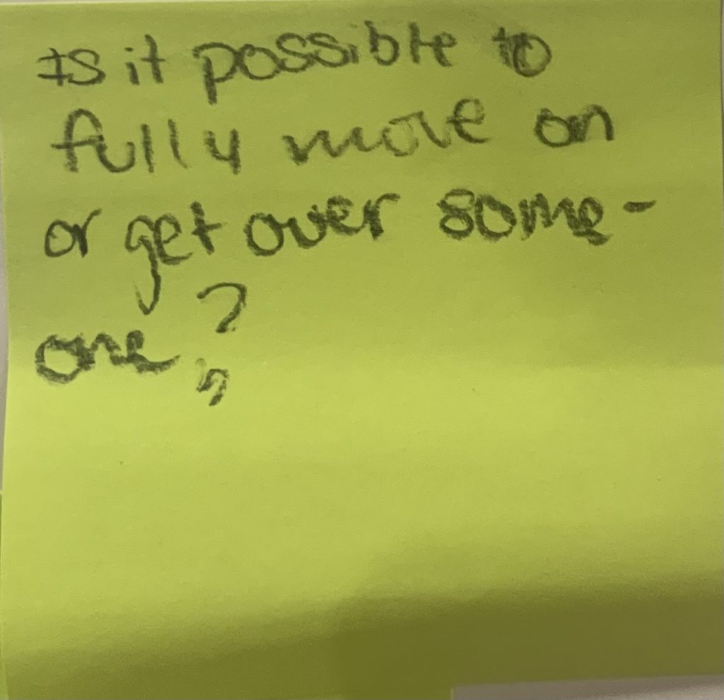 Is it possible to fully move on or get over someone?