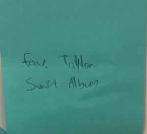 Fav. Taylor Swift Album