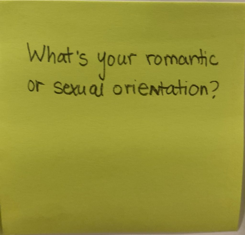 What's your romantic or sexual orientation?
