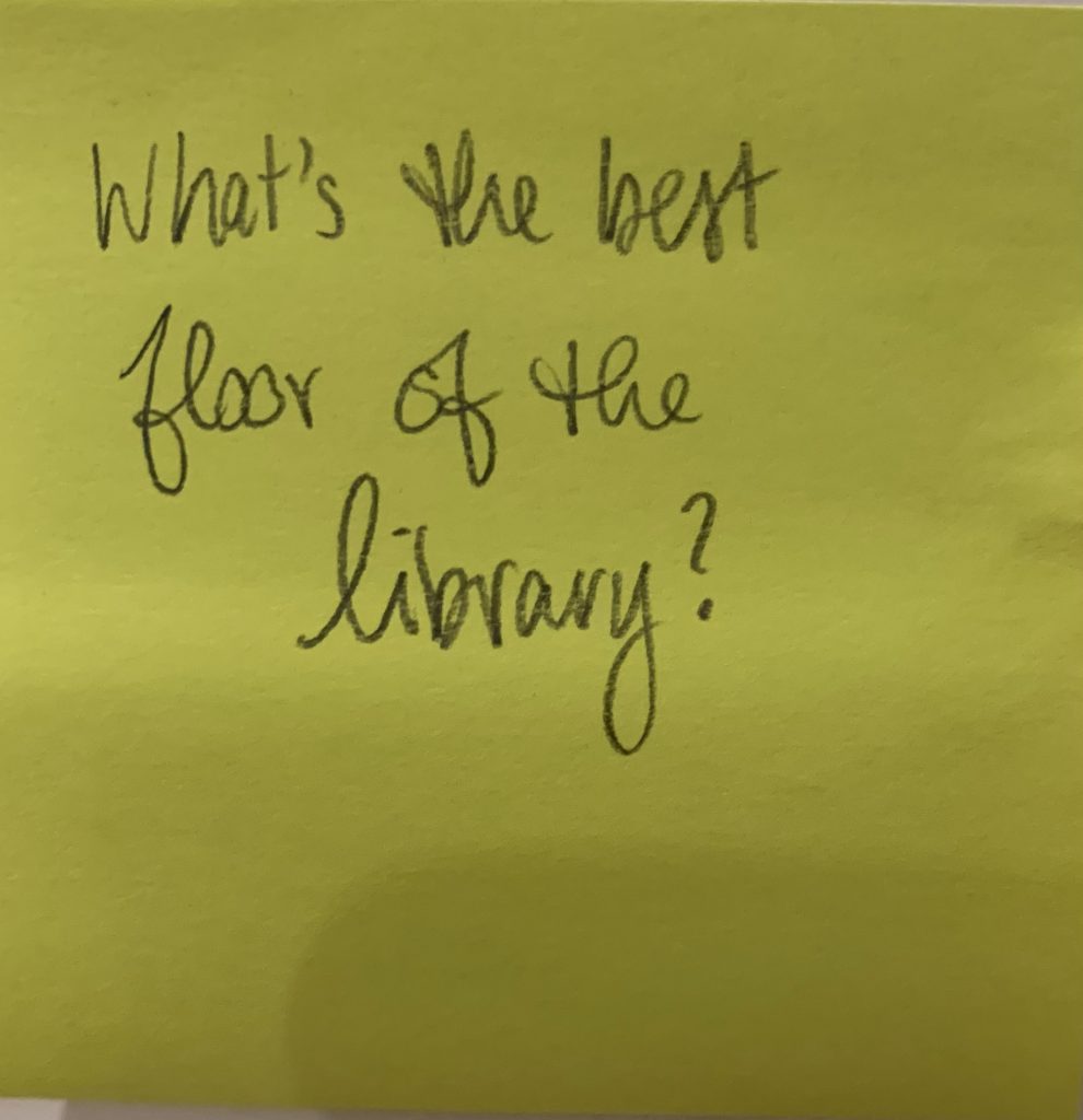 What's the best floor of the library?
