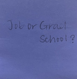 Job or Grad School?