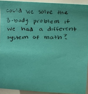 Could we solve the 3-body problem if we had a different system of math?