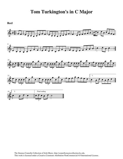 I met Tom Turkington, a fiddle player from Cookstown, County Tyrone, only once. It was at the beginning of the 1960s at a County Clare Fleadh Cheoil, when he performed at a celebrity concert with his son David on the piano. Musicians love talking about and trying one another's instruments, and on that occasion Tom played a number of tunes &ndash; none of which I knew at the time &ndash; on my fiddle. This experience reinforced a fascination I have always had with regional styles of music.<br /><br />Knowing the close connection the music of Northern Ireland has with Scottish music and the music of Cape Breton Island, I asked Kimberley Fraser, the great young fiddle player from Cape Breton, to give her interpretation of this and some of the other tunes that Tom Turkington played that night. Kimberley's remarkable blending of her own Cape Breton style with a Northern Ireland fiddle style on these recordings produces powerful, driving, and rhythmic music much in the spirit of the way Tom Turkington himself played. Thanks, Kimberley, for your splendid fiddle playing.