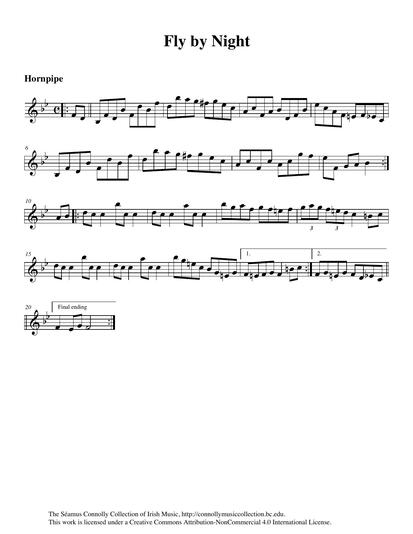 I first heard this hornpipe in the early 1960s, played by Mr. Kieran Kelly, a wonderful accordionist from near Athlone, County Westmeath. The tune has been recorded by a number of musicians and has been given different titles, including 'The Low Level' and 'Fly by Night'. Settings of this hornpipe in two different keys may be found in Ryan's<em> Mammoth Collection</em>, where one is named 'Best Shot'. As my friend Peter Catto of Brookline, Massachusetts, cleverly suggested, 'When you fly by night, your best shot is to not fly at a lower level!' The tune is played on this track by Boston's own fiddle player, Brendan Bulger. Brendan gives the hornpipe a bouncy lift, clearly imparting his own unique musical imprint.