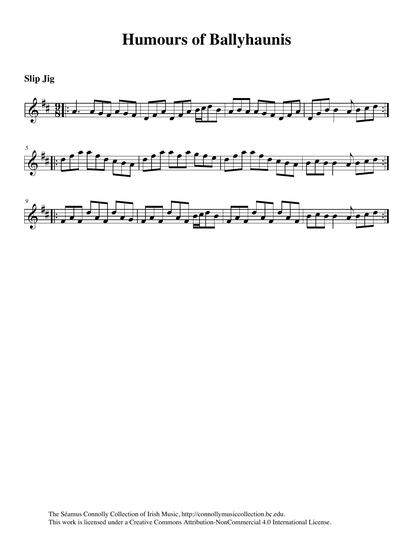 The 'goings on' or happy and fun times in Ballyhaunis, County Mayo, give this slip jig its name. I first heard the tune played by the talented musical Quinn family from New York. A version of the tune may be found in O'Neill's great collection of Irish music. A tune well worth playing and worth its weight in gold: on this track performed for us by Shannon Heaton.