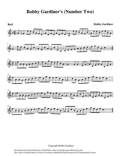 The art form of lilting is demonstrated here by Bobby Gardiner. My grandmother Elizabeth Collins (n&eacute;e Rochford), herself a very good lilter, told me that 'jiggers', as she called them, were commonly called upon whenever musicians were not available to play for dancers. Button accordionist Bobby Gardiner both lilts and plays with 'The Clare Swing'. Listen to him on these tracks lilting, then playing his very own tune. Barbara MacDonald Magone joins in on the piano.
