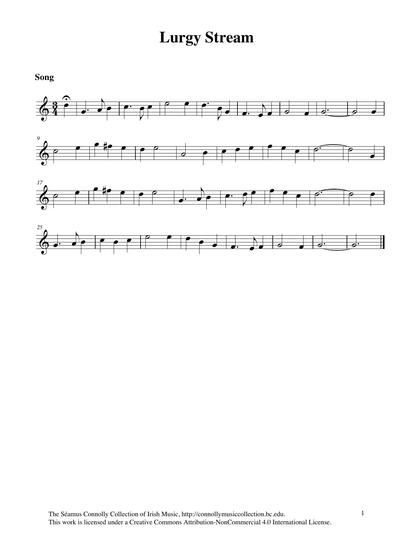 The beautiful singing voice of All-Ireland Champion Rita Gallagher is once again heard on this track. The words of the song, and the others that she sang for the miscellany, appear courtesy of Rita. Thank you, my friend. More wonderful singing from Rita may also be heard on her 2010 CD recording, <em>The May Morning Dew</em>.