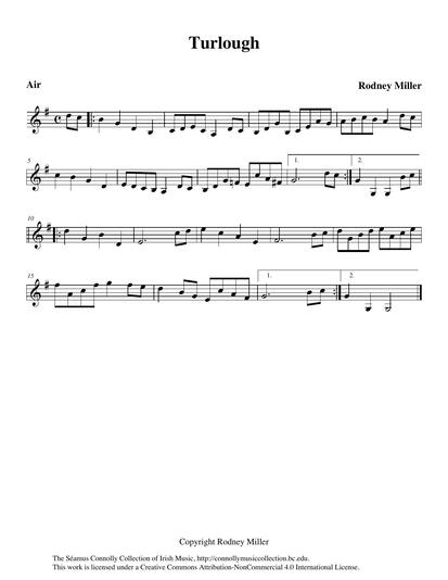 Rodney Miller once again demonstrates that he is not only a fiddle player of extraordinary talent, but also a fine crafter of tunes. Here he plays his composition 'Turlough'.