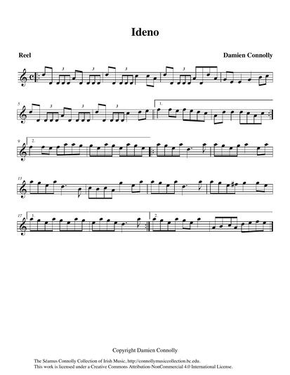 My nephew Damien Connolly plays another of his compositions on the fiddle on this track. When I asked him the name of the tune he gave me the answer, 'Ideno', a Killaloe contraction of 'I don't know'!