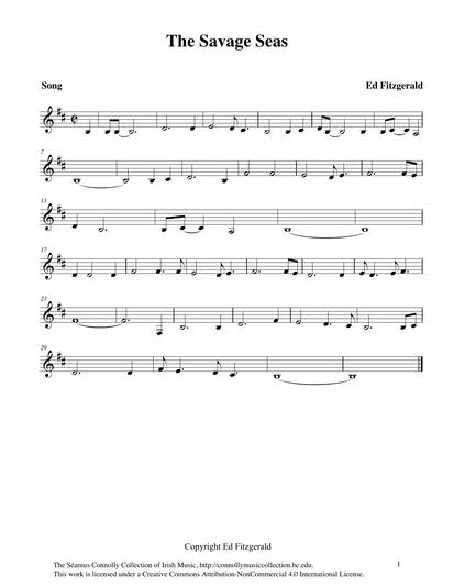 I first heard this song many years ago, sung by Ed and Ruth Fitzgerald from Kildare, Prince Edward Island, Canada. The song tells the story of the seas surrounding the Island. Ed composed the song for a competition on the Island, but forgot about it for many years until we got together one night for some music and song in the home of our friends, Alice B&eacute;rub&eacute; and her husband Gerry Gill in Summerside, Prince Edward Island. We set up the recording machine after a lovely dinner prepared by Gerry, and this song was revived for us by Ed and Ruth. We had a wonderful evening.