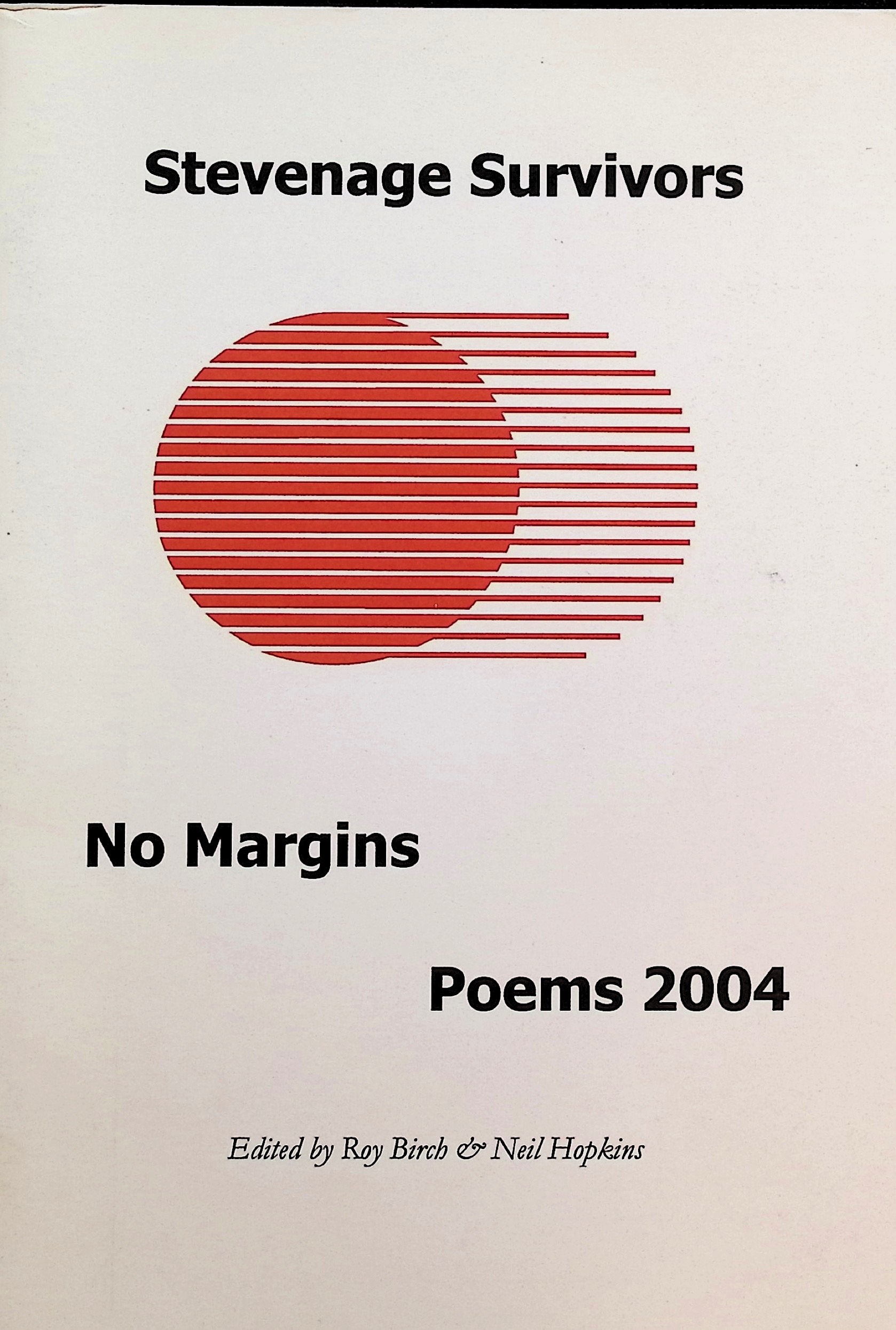 Book by Stevenage Survivors, No Margins, Poems from 2004