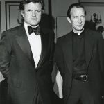 Fr. Monan with Senator Edward Kennedy