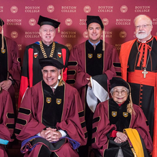 Boston College honorary degree recipients - Commencement 2017
