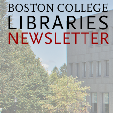 Boston College Libraries Newsletter