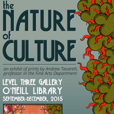 The Nature of Culture exhibit poster