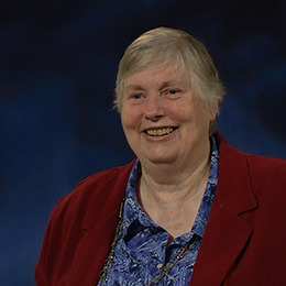 A photo of Professor Bartunek during her interview