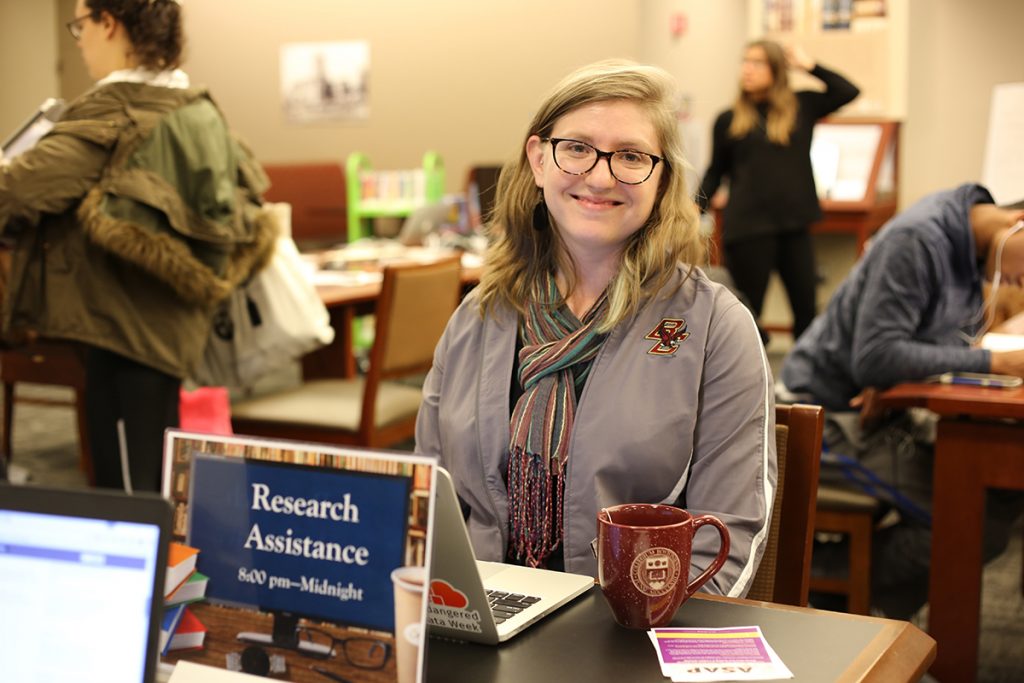 Good Vibes in O’Neill Library Boston College Libraries News