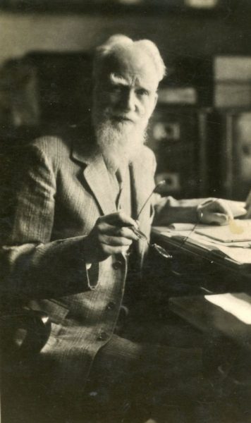 Photograph of Bernard Shaw