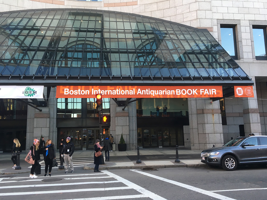 Burns Library Returns to the Boston Antiquarian Book Fair Boston