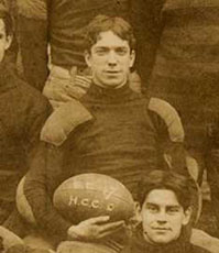 Football Captain, Charles Kiley