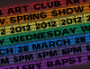 Art Club Spring Show Poster