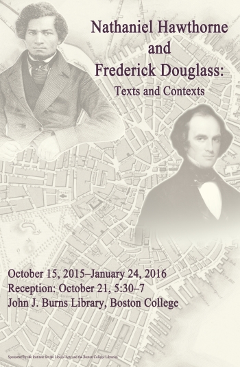 Nathaniel Hawthorne and Frederick Douglass poster