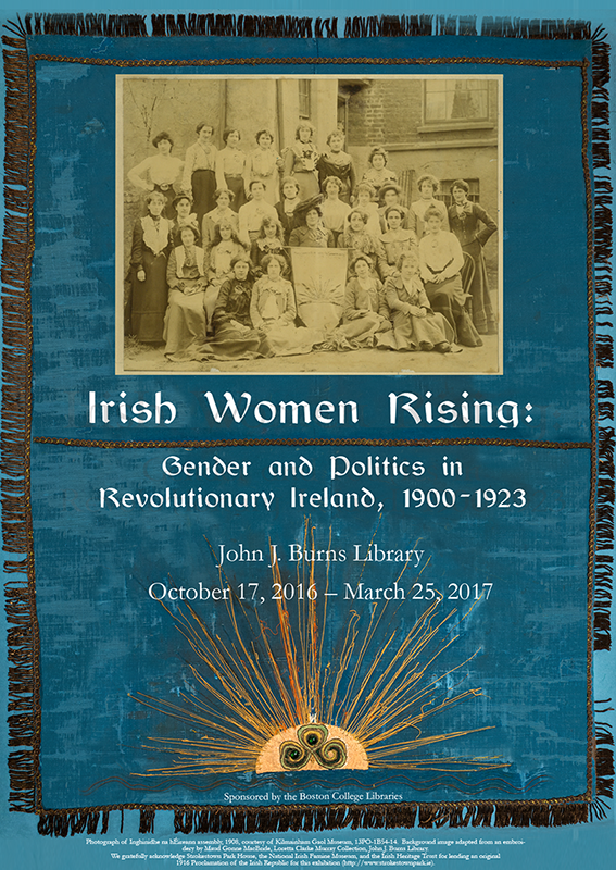 Irish Women Rising exhibit poster
